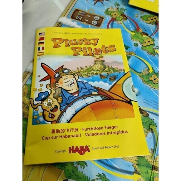 Plucky Pilots Game By Haba Made in Germany A Turbulent Dice Game Ages 6 … - Picture 10 of 11